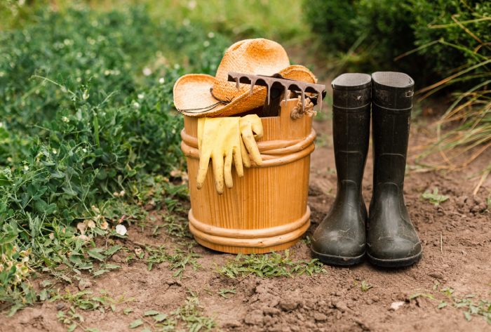 Ledergartenhandschuhe mit Stulpe - Ideale Geschenke für Damen, die Hobbygärtnern sind!