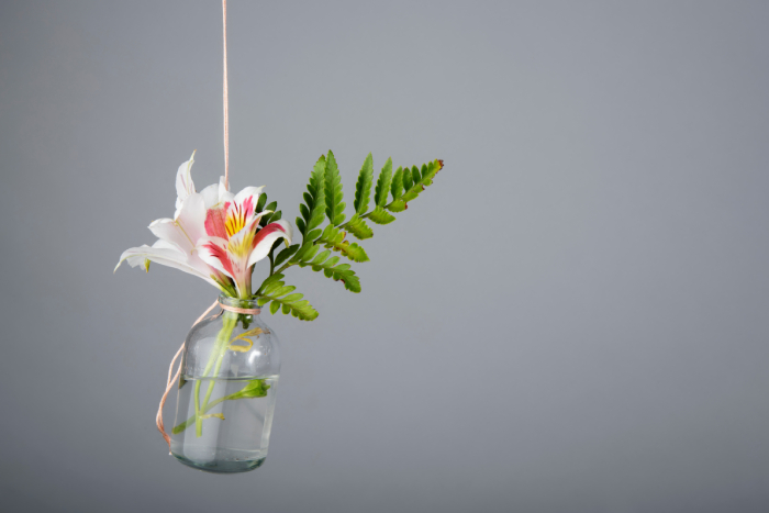 Blumen in der Flasche - Romantische kleine Geschenkidee für Frauen!