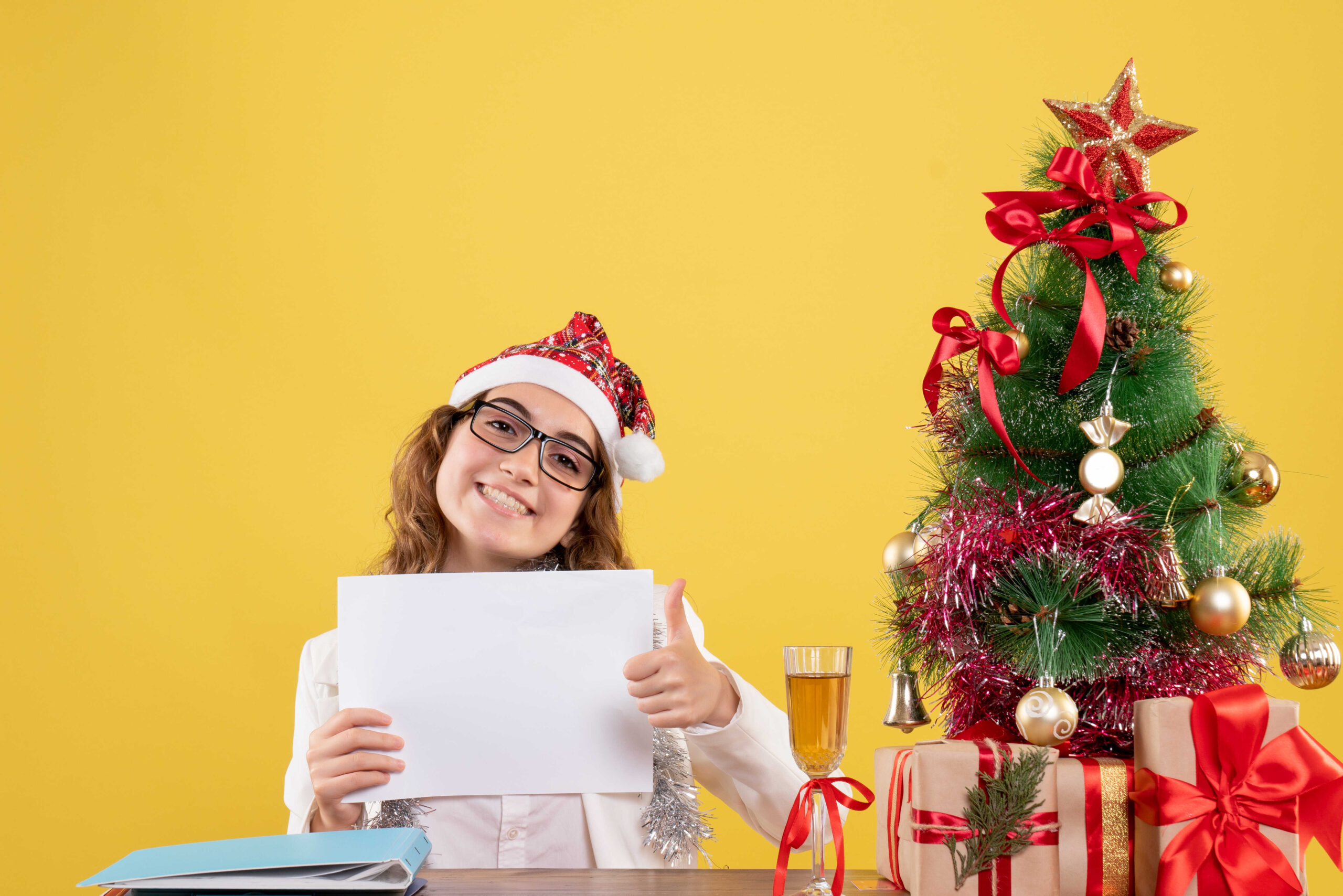 Witzige Weihnachtskarten schreiben Freunde!