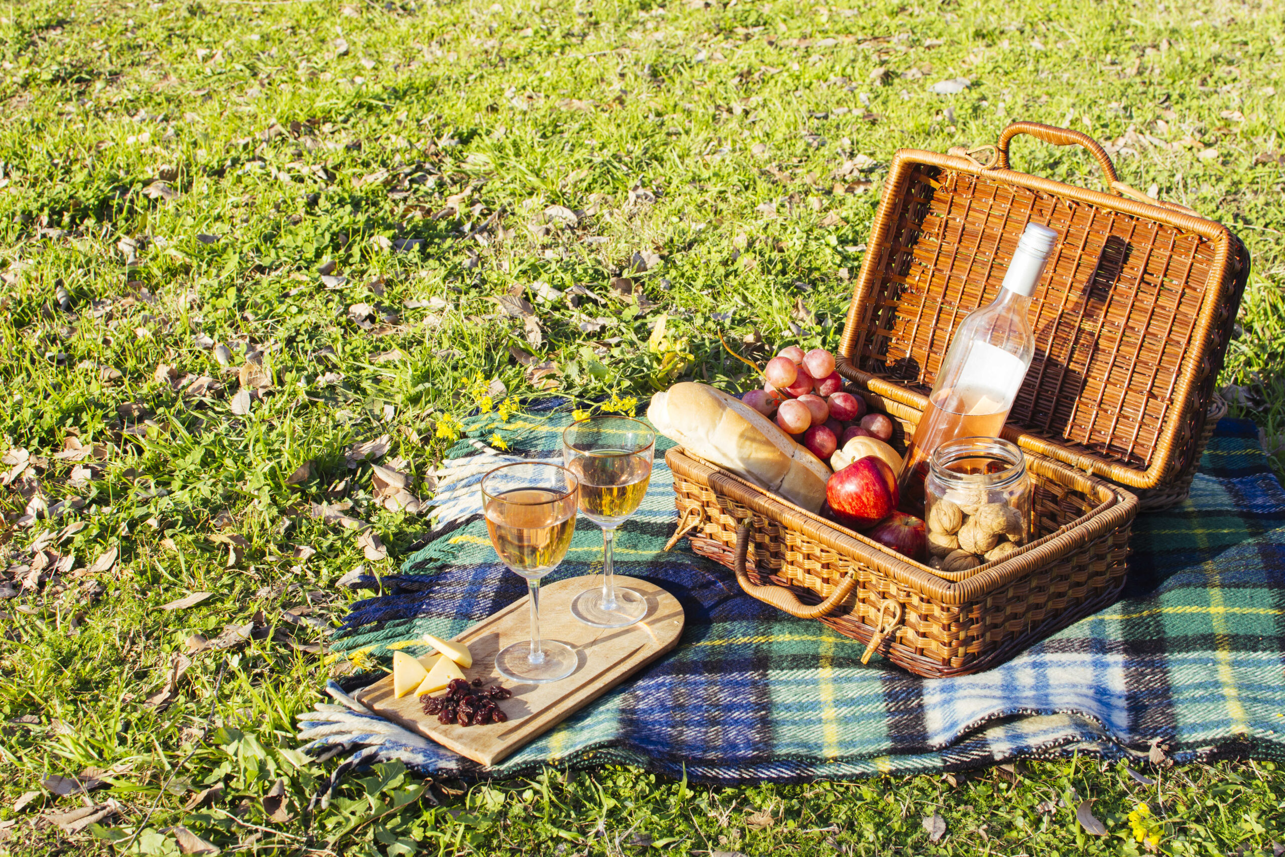 Faltbarer Picknickkorb - Perfekte Vorbereitung für Picknick-time!