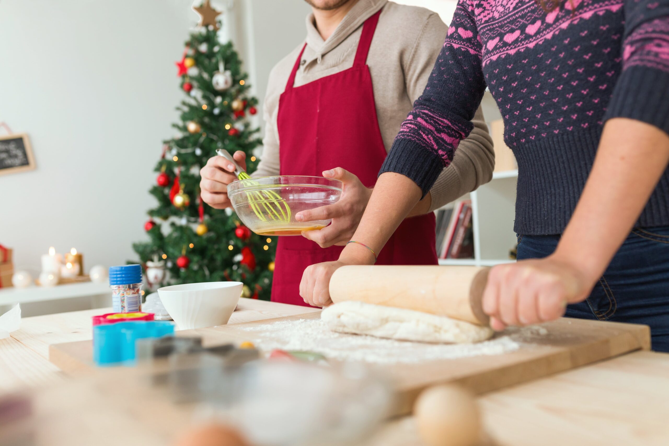 Gemeinsames Weihnachtsbacken - Genießen coole Atmosphäre zu Weihnachten!