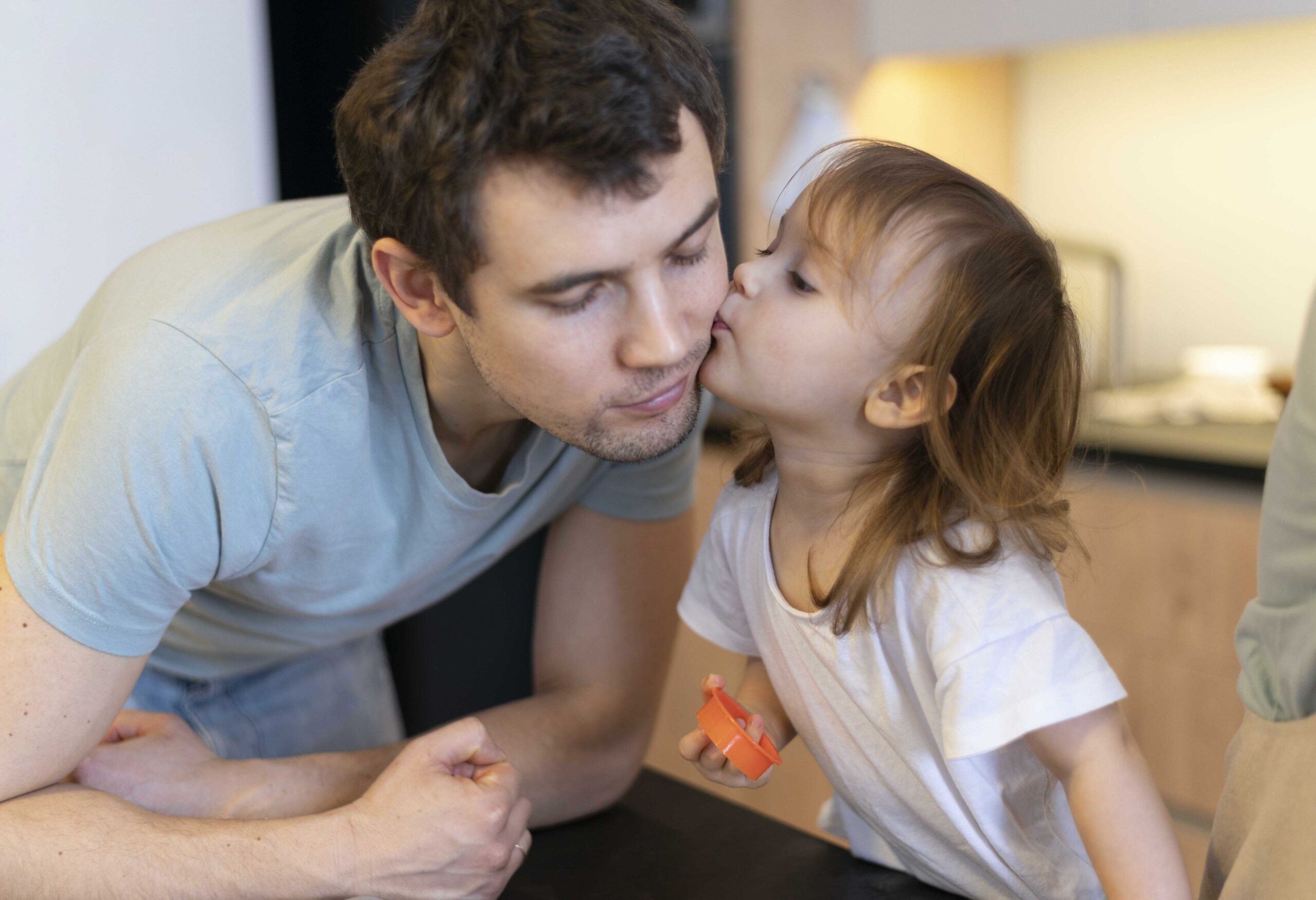 Papa, deine Liebe ist das beste Geschenk. Froher Valentinstag an den besten Papa der Welt!