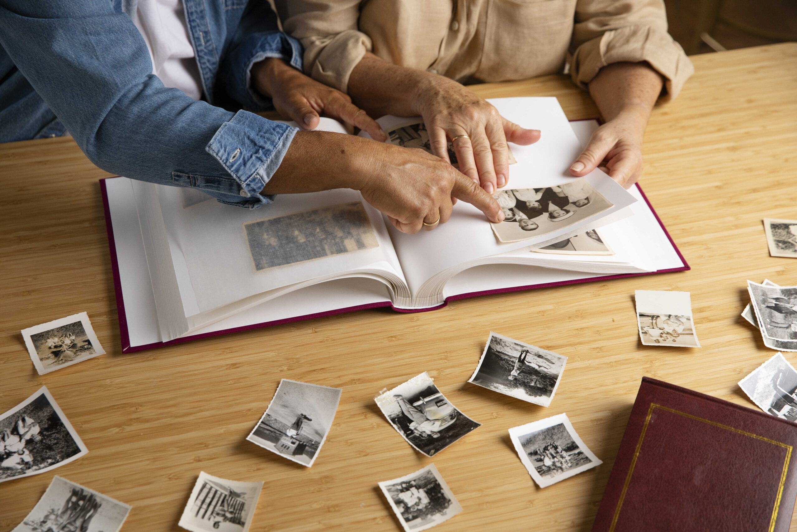 Fotobuch mit gemeinsamen Erinnerungen - Unvergessliche Zeit