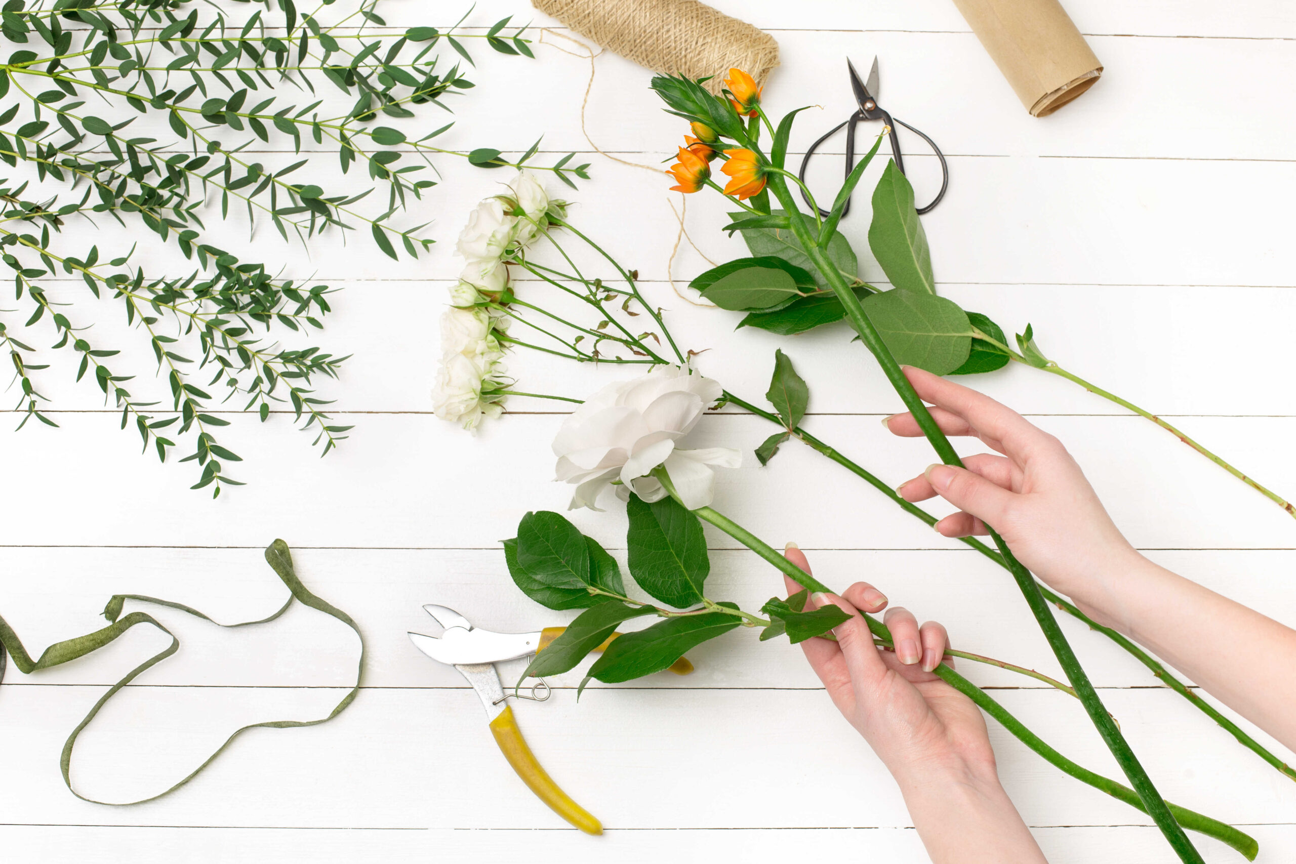 DIY Blumenstrauß aus Stoff