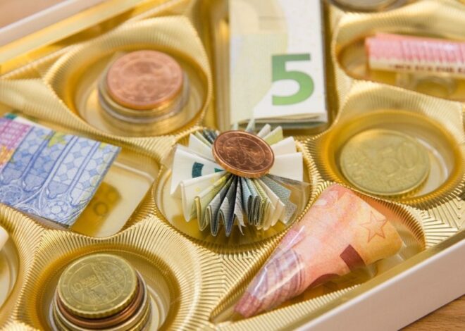 5 Ideen für lustige Geld Geschenk verpacken | einfach Anleitungen