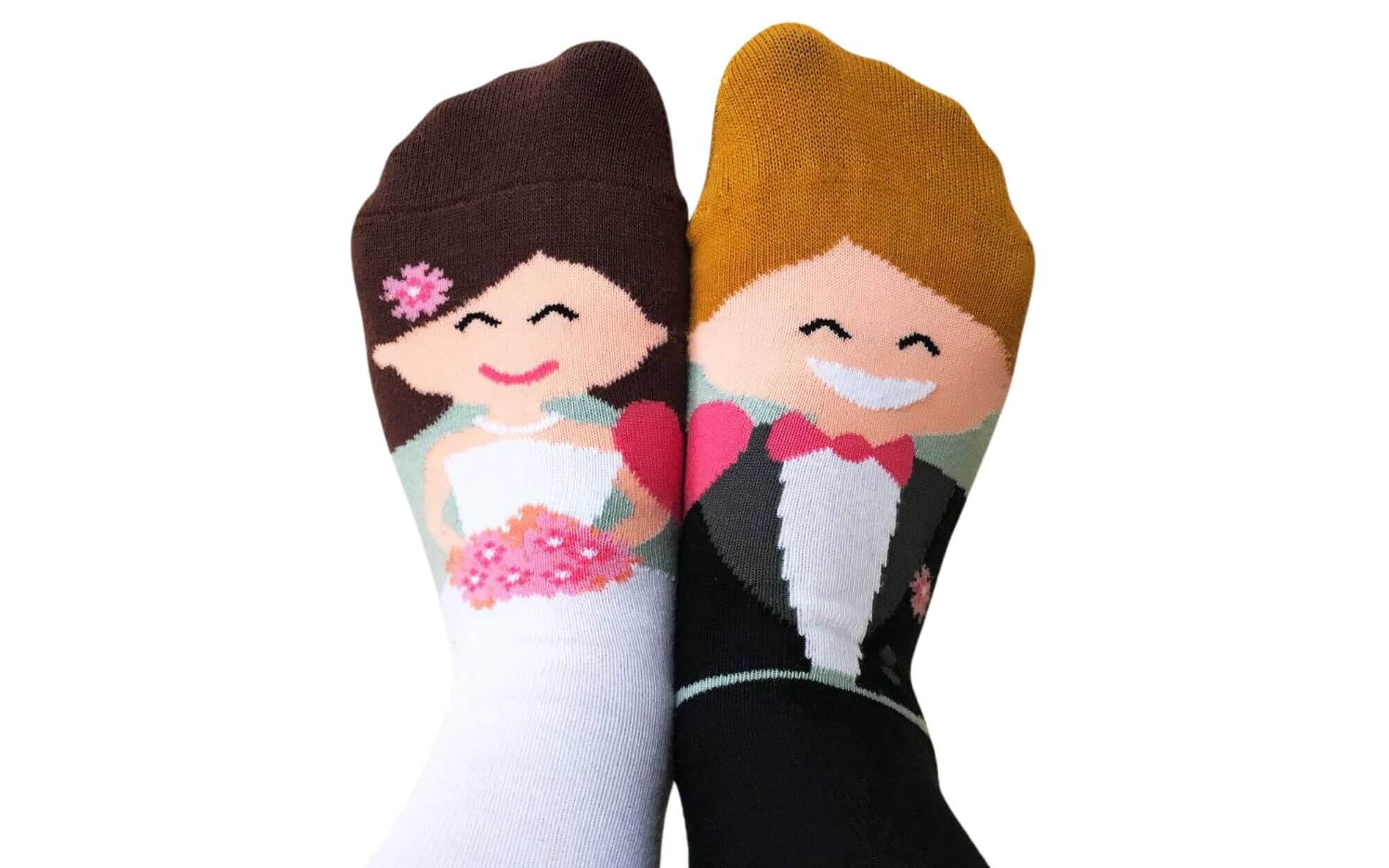 Lustige Hochzeit Socken