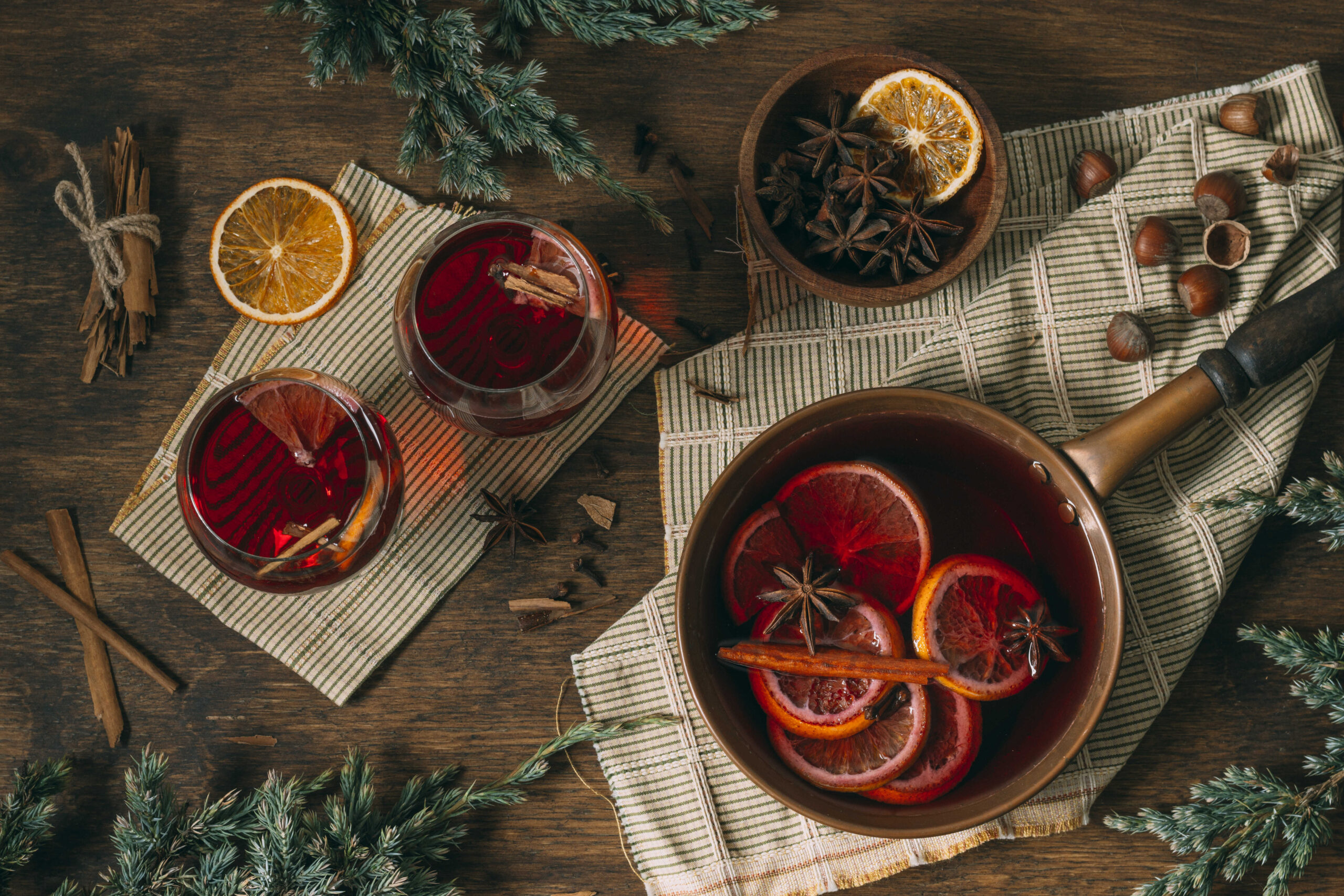 Selbstgemachtes Glühwein-Set als Geschenkideen Opa zum selber machen